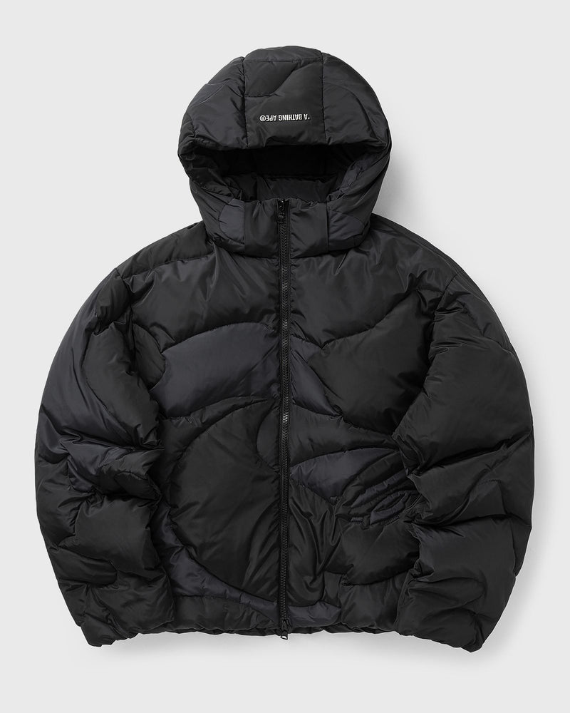 A Bathing Ape One Point Relaxed Fit Down Jacket Black