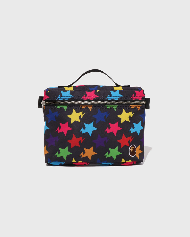 A Bathing Ape Sta Pattern Music Pouch M Travel Multi