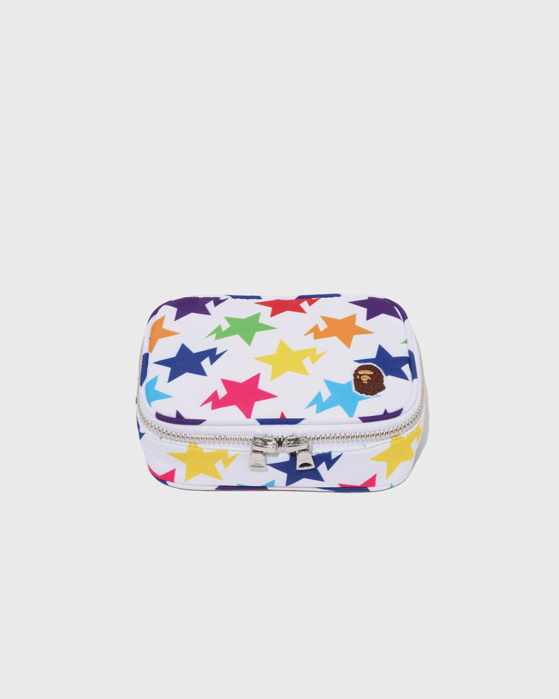 A Bathing Ape Sta Pattern Amenity Pouch M Travel Multi