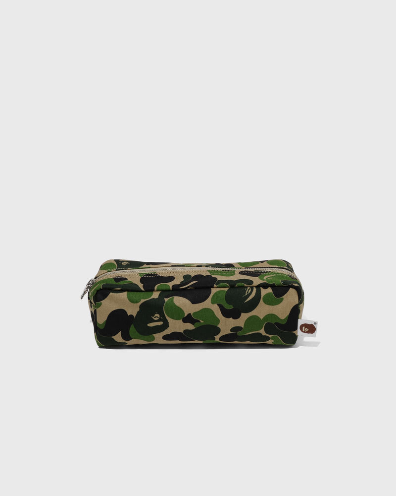 A Bathing Ape Abc Camo Flight Pouch M Travel Multi