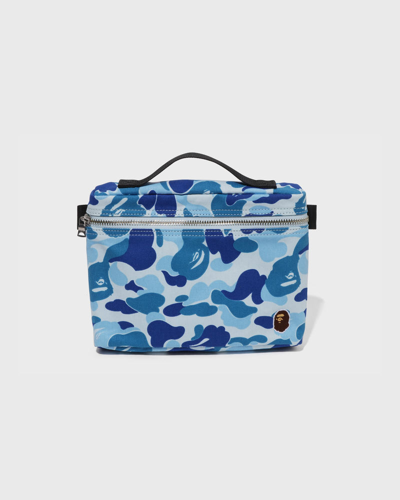 A Bathing Ape Abc Camo Music Pouch Blue