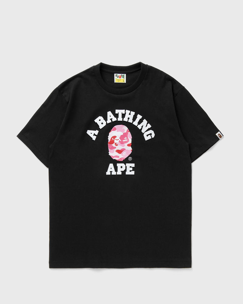 A Bathing Ape Abc Camo College Tee Black