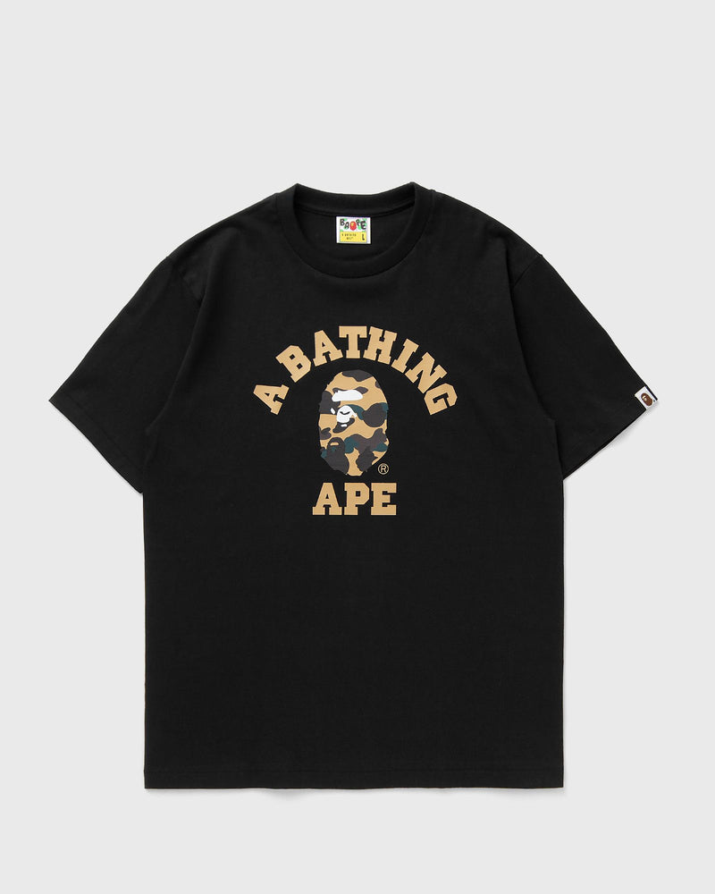 A Bathing Ape 1ST Camo College Tee Black