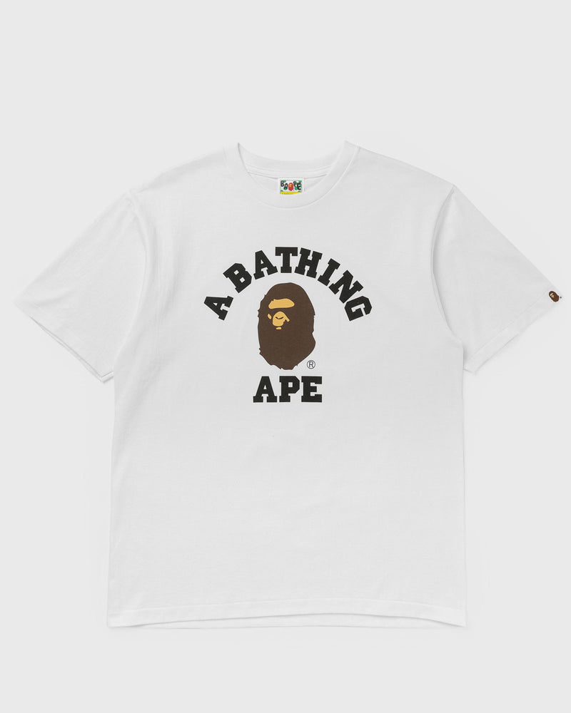 A Bathing Ape College Tee White