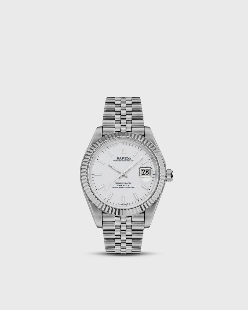 A Bathing Ape Type 6 Bapex Silver