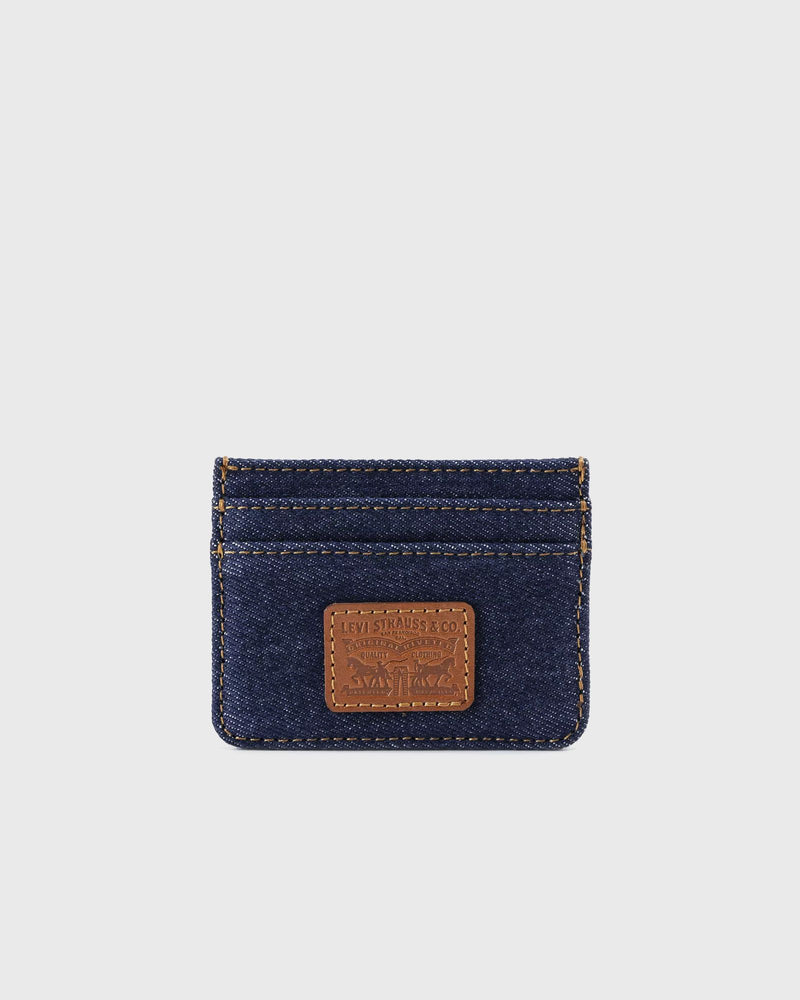 Levis Denim Card Case Blue