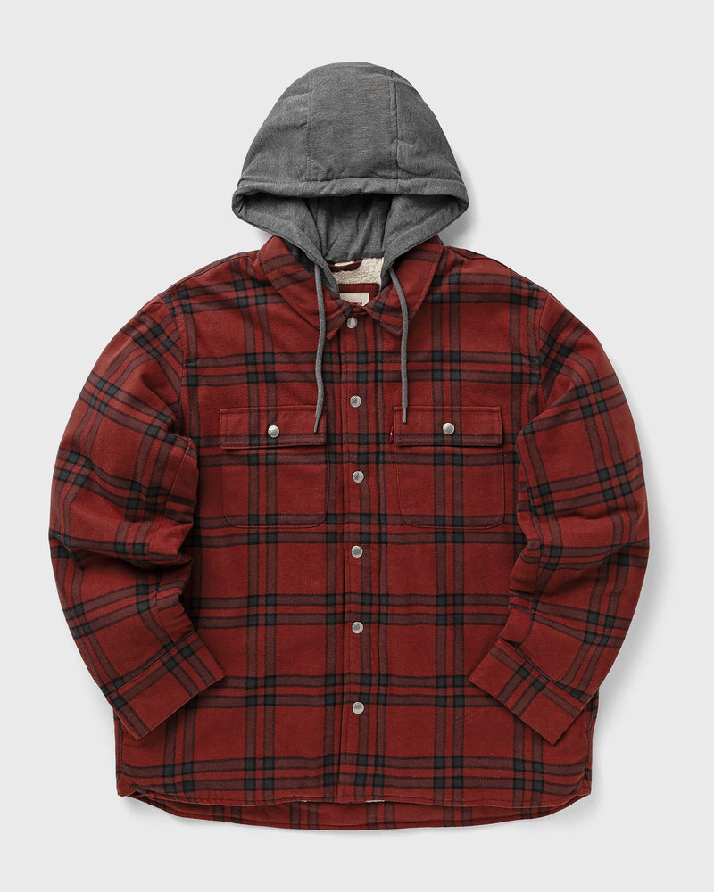 Levis Francisco Sherpa Flannel Red