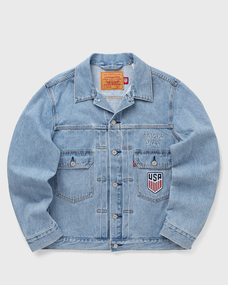 Levis U.s. Soccer Type II Trucker Jacket Blue