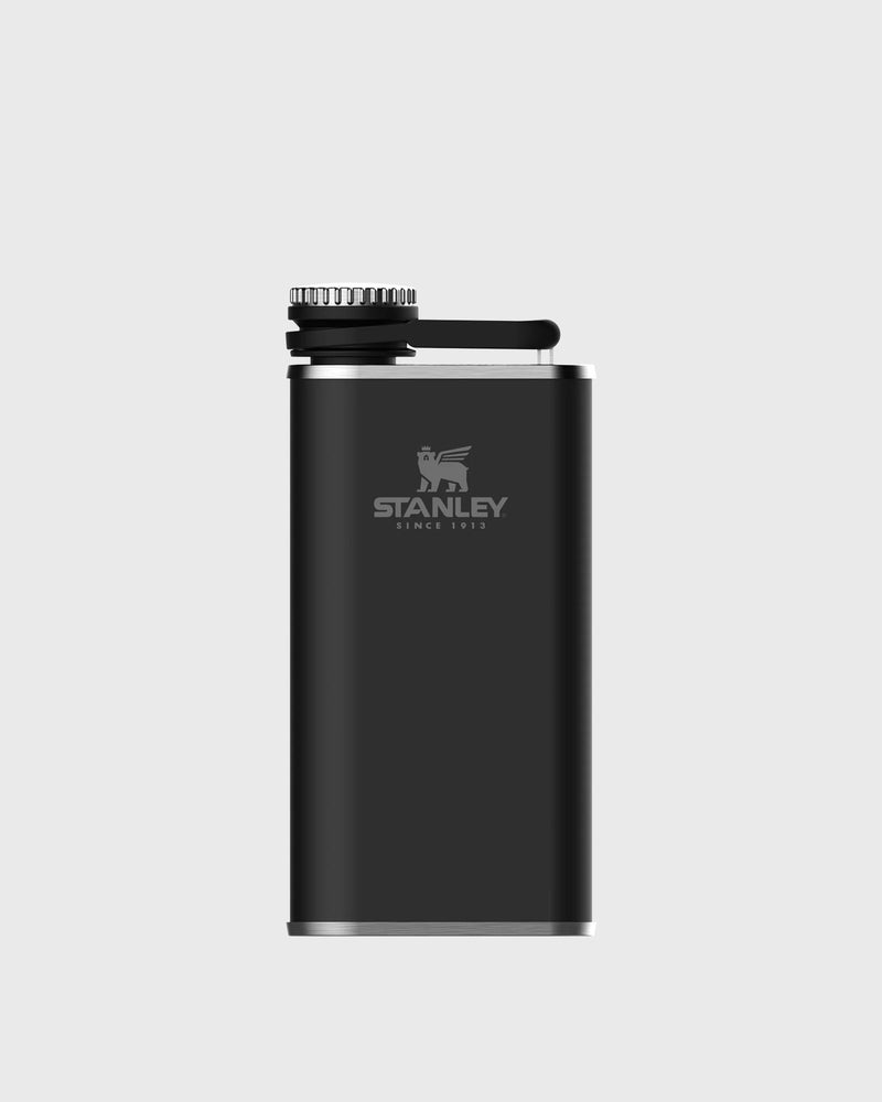 Stanley the Easy-Fill Wide Mouth Flask 8OZ Black