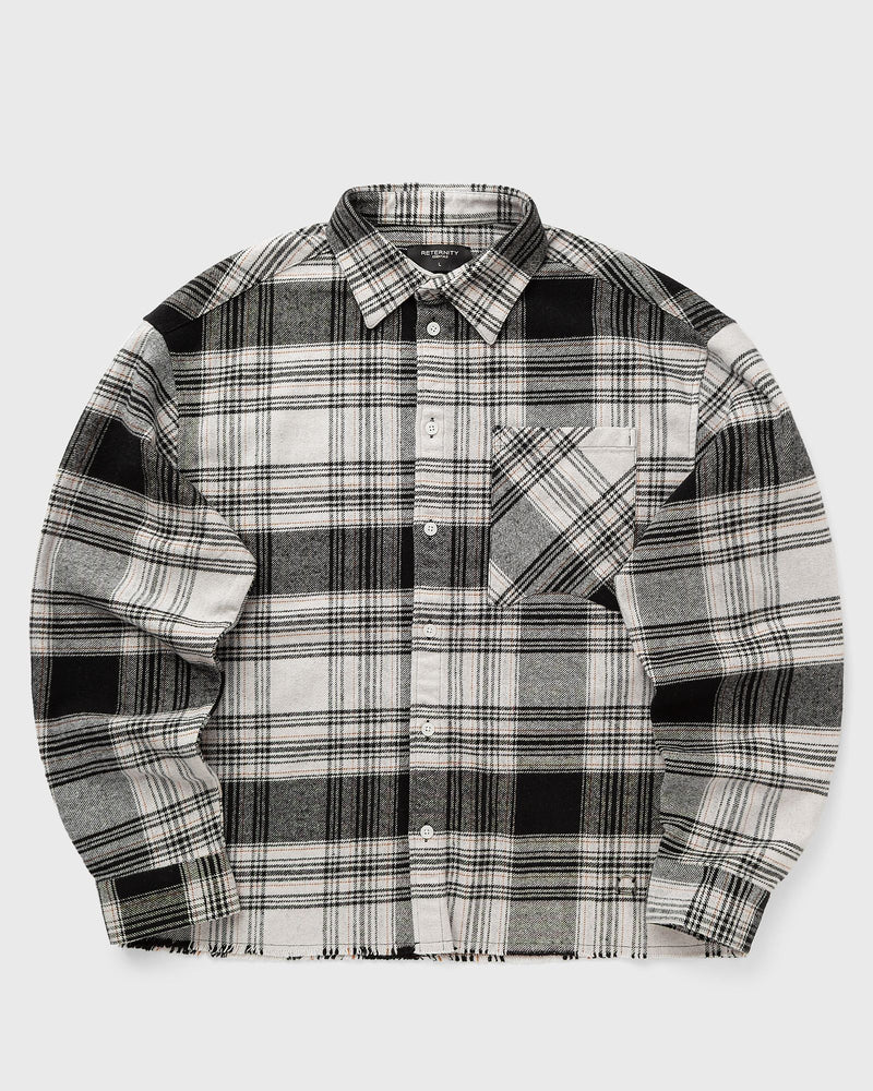 Reternity Creative Dept Logo Flannel Black