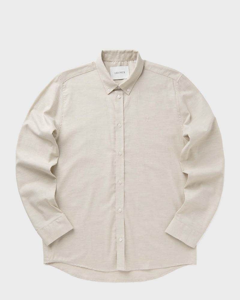 Les Deux Desert Reg Shirt Beige
