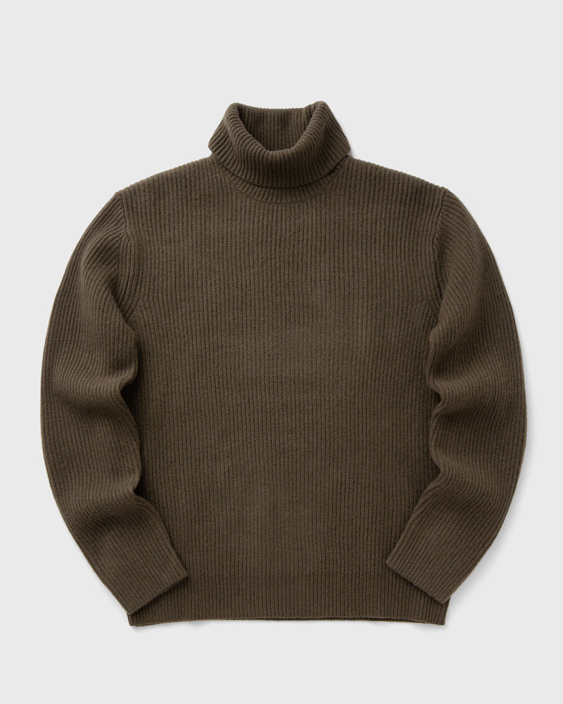 Les Deux Eddie Wool Rib Rollneck Knit Beige