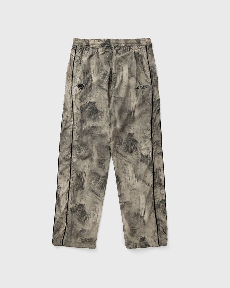Les Deux Hudson Crinkled Aop Track Pants Green