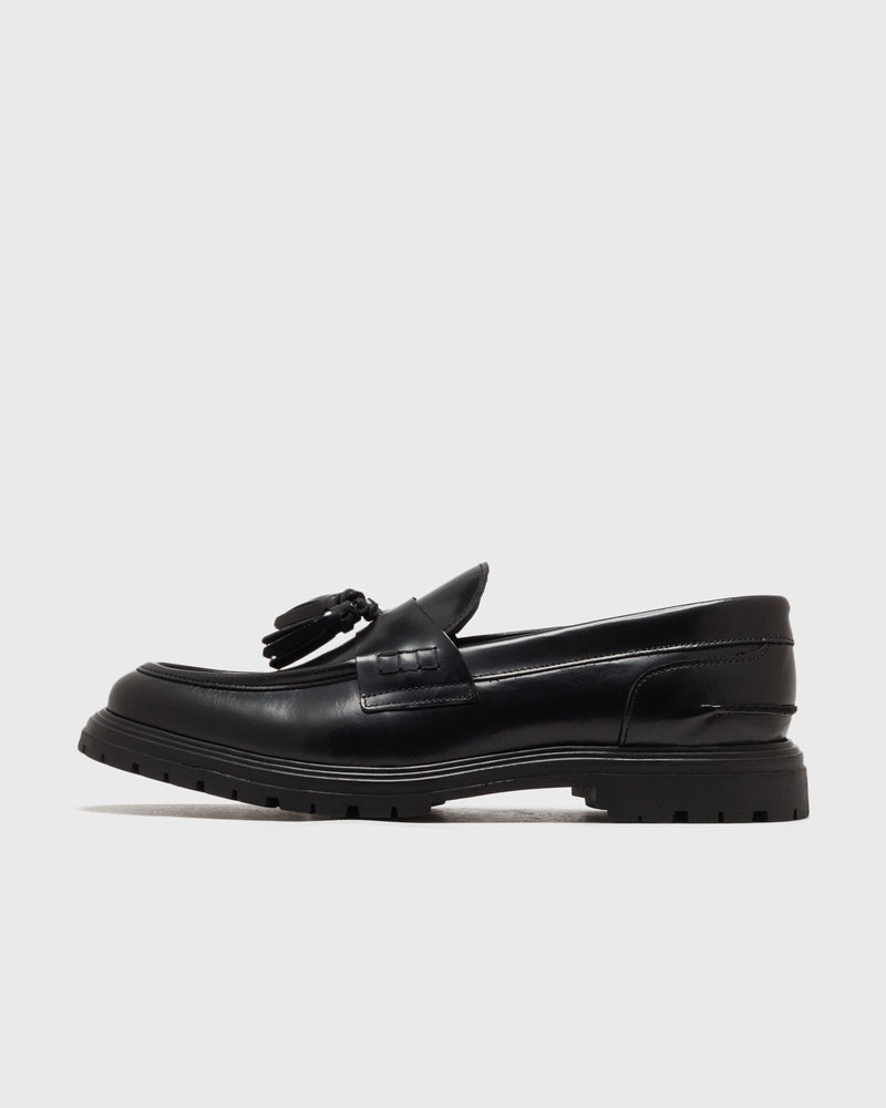 Les Deux Thatcher Polido Tassel Loafer Black