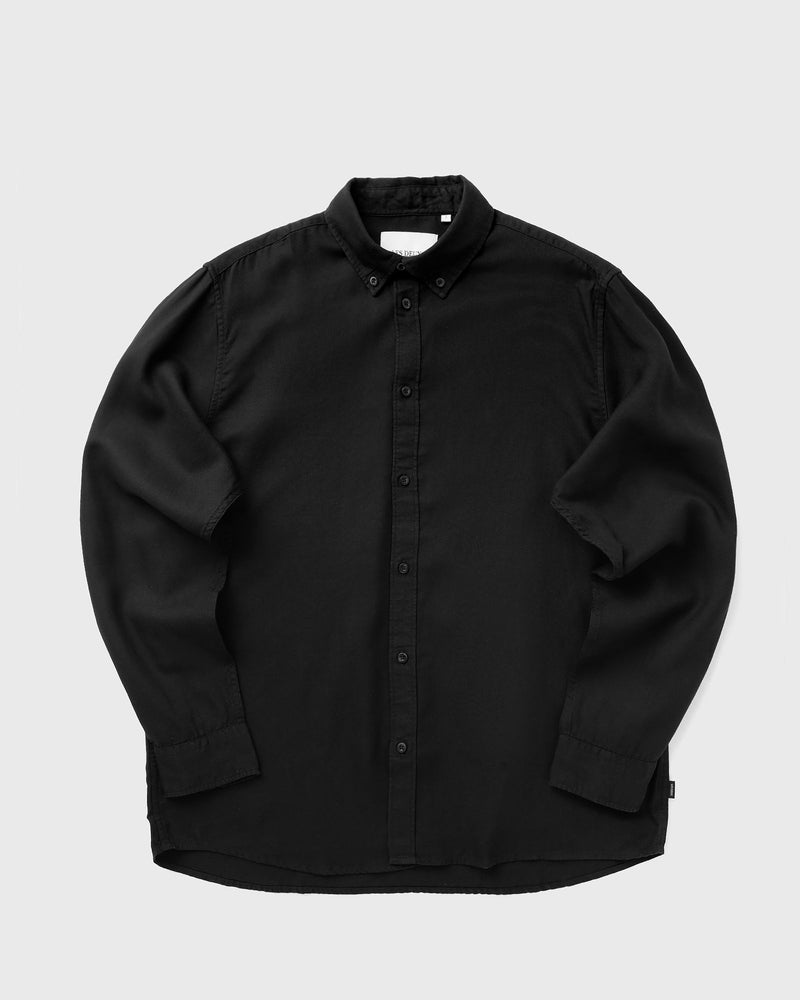 Les Deux Kent Structure Shirt Black