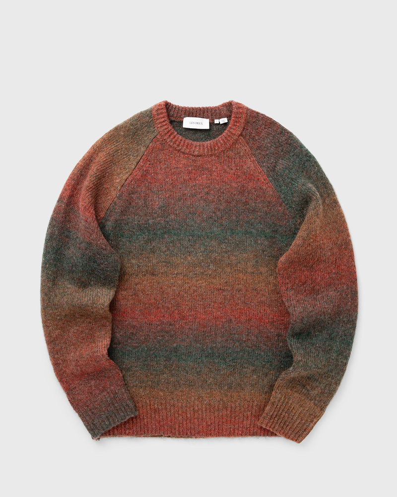 Les Deux Brad Gradient Knit Jumper Green|orange