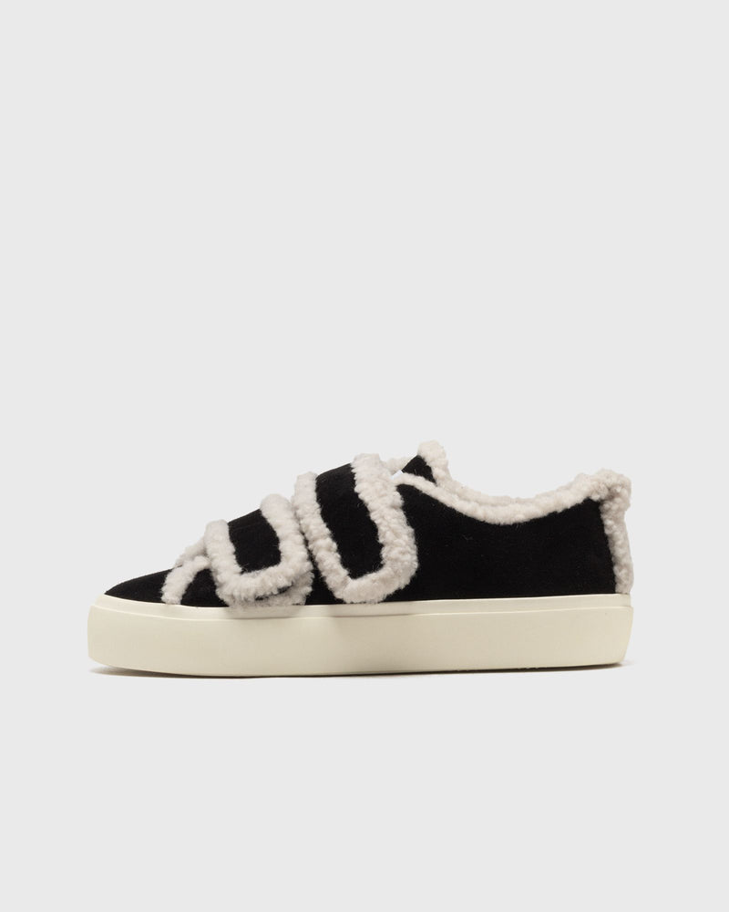 Inuikii Shearling Low Velcro Black