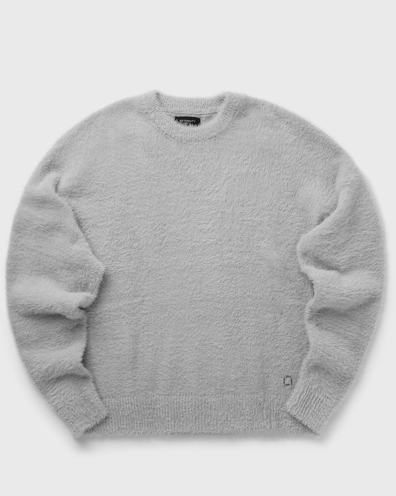 Reternity Essential Furry Knit Sweater Grey
