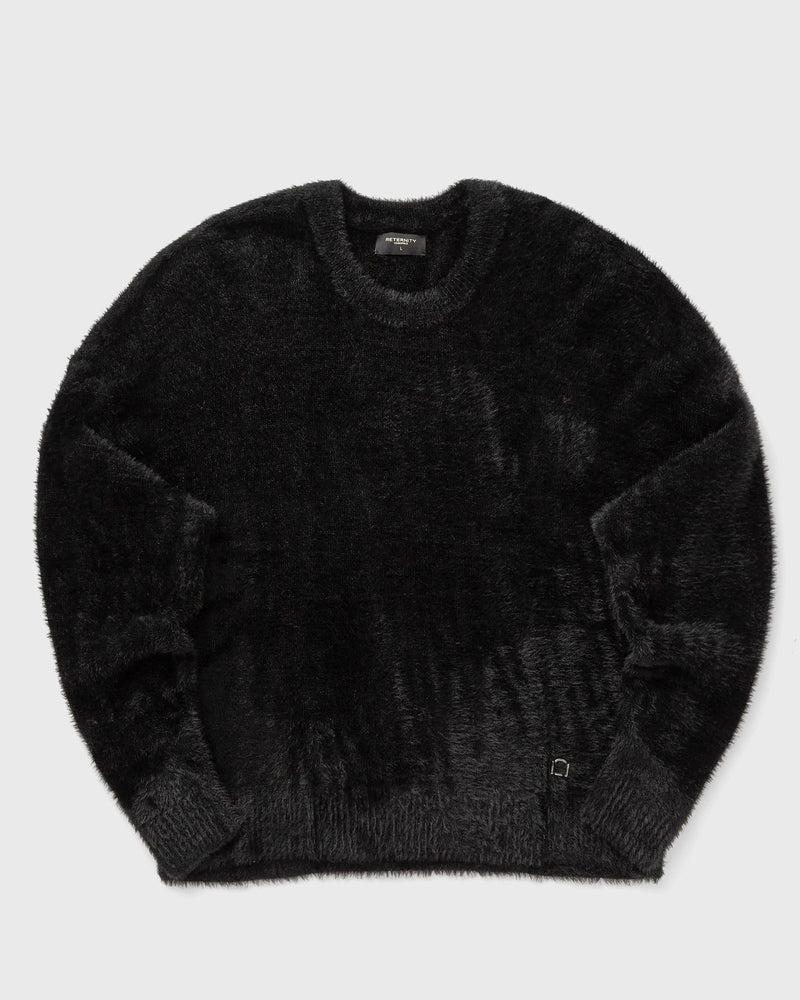 Reternity Essential Furry Knit Sweater Black