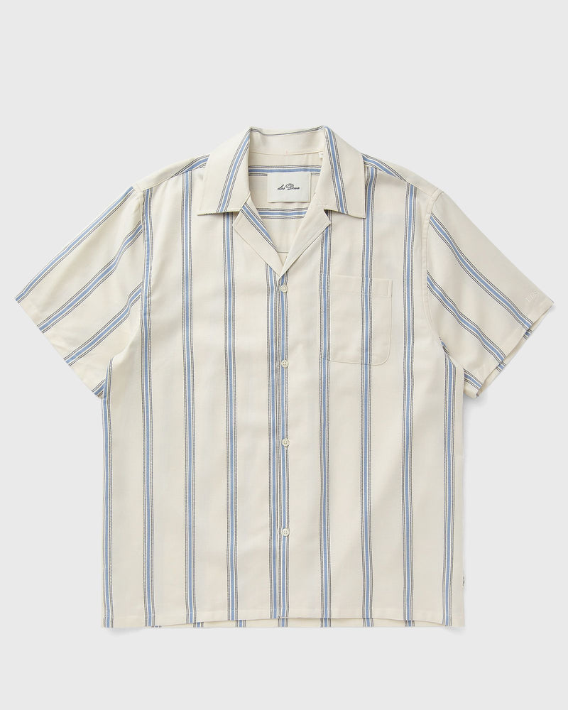 Les Deux Lawson Stripe Ss Shirt White