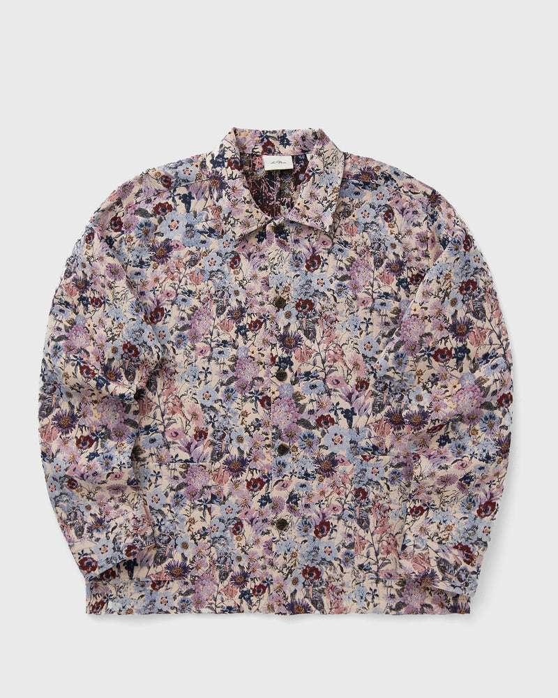 Les Deux Hugh Jacquard Overshirt Multi|pink