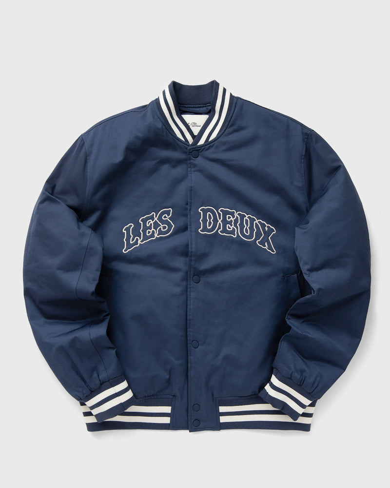 Les Deux Varsity Tech Jacket Blue