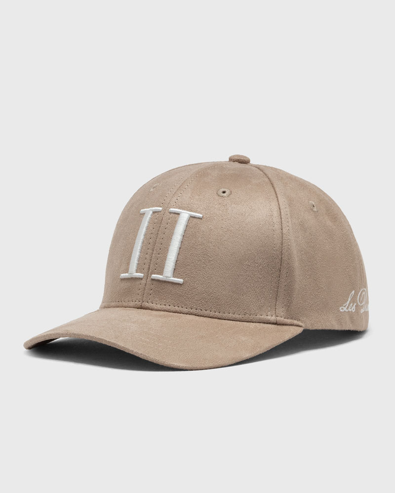 Les Deux Encore Suede Baseball Cap Beige