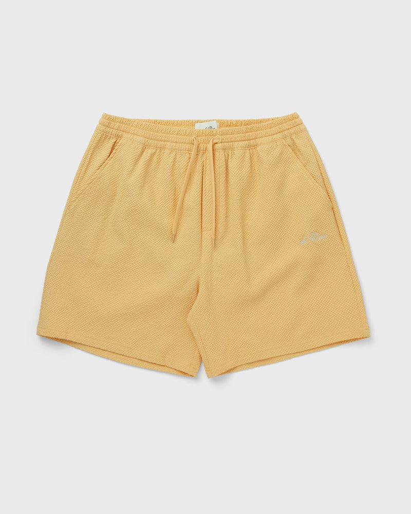 Les Deux Seersucker Swim Shorts Orange