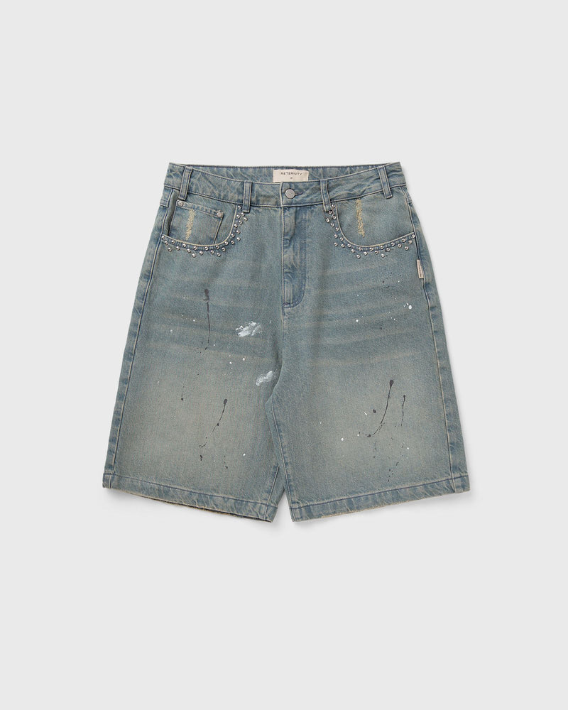 Reternity Studded Jorts Blue