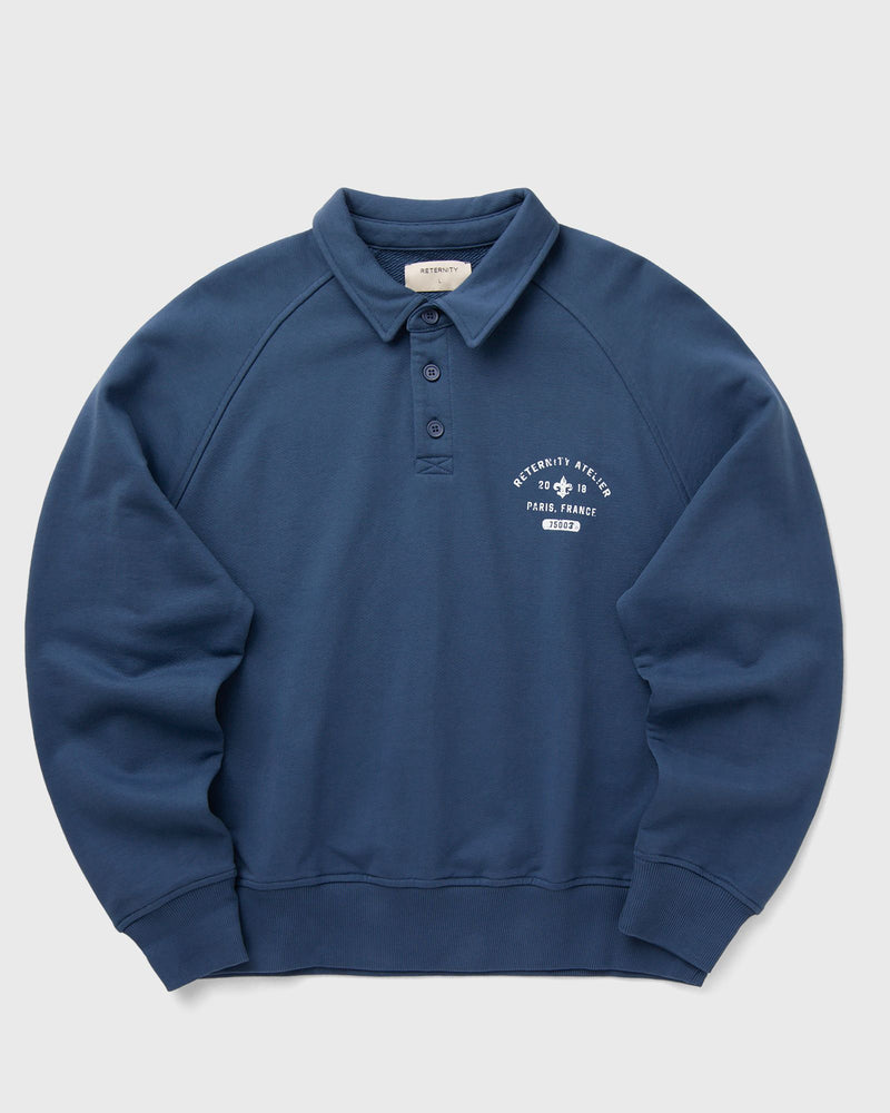 Reternity Maison Polo Sweater Blue