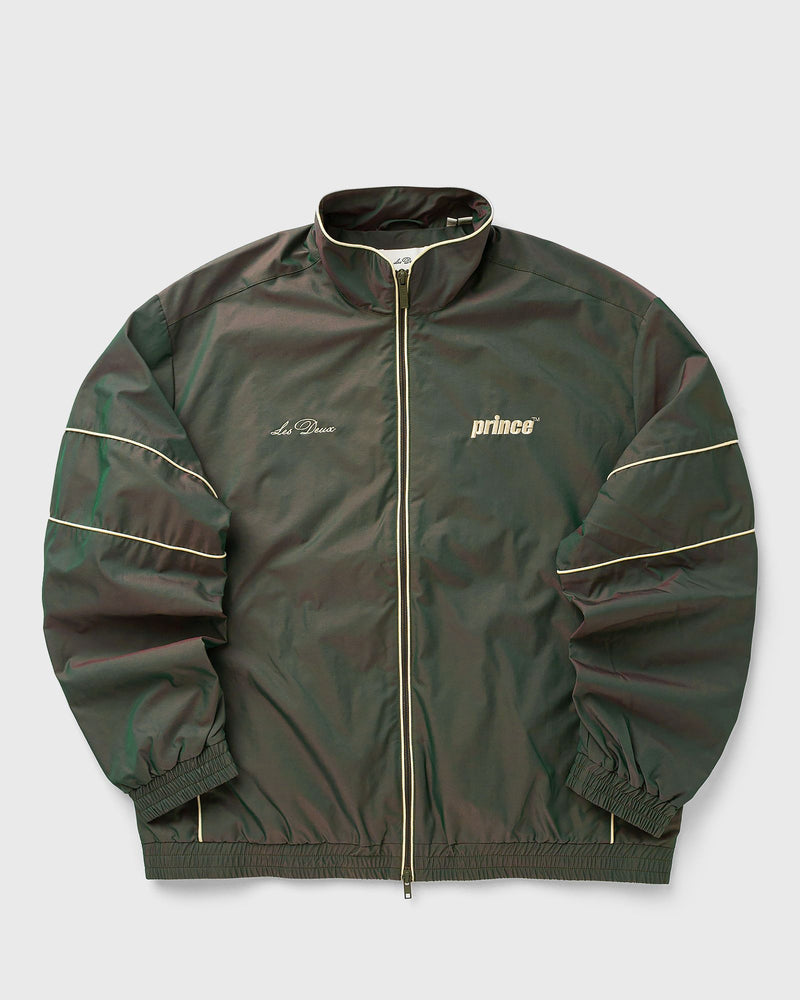 Les Deux X Prince Shiny Track Jacket Green