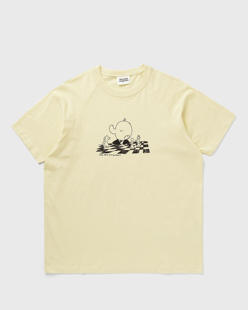 The New Originals Freddy Chess Raglan Tee Yellow
