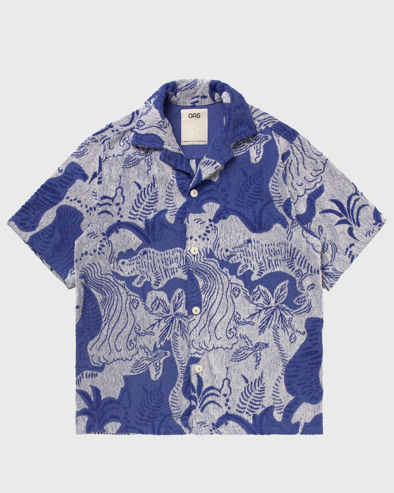 Oas Mystea Cuba Shirt Blue