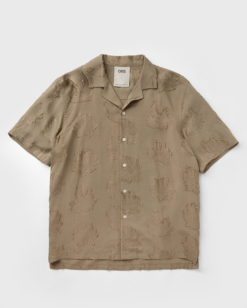 Oas Palmoza Rocco Shirt Brown