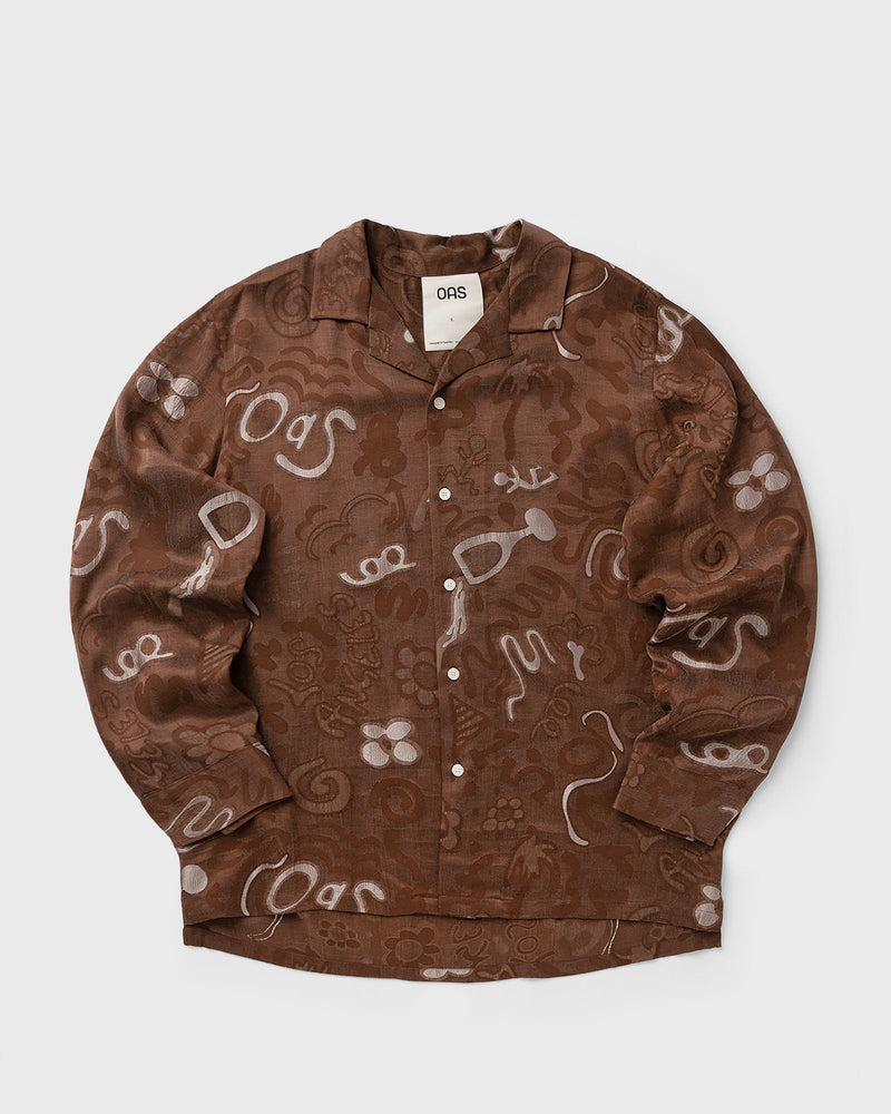 Oas Memento Brillo Shirt Brown