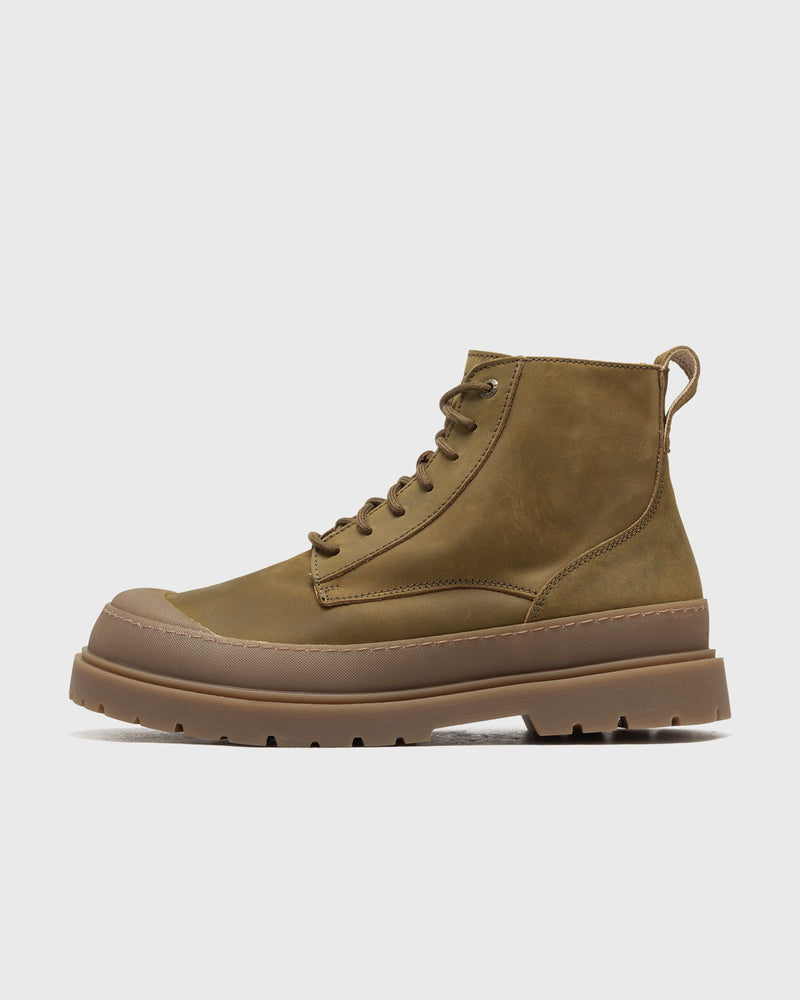 Birkenstock Prescott Natural Leather Oiled Green