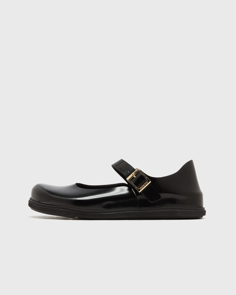 Birkenstock Mantova Cup Sole Natural Leather Patent Black