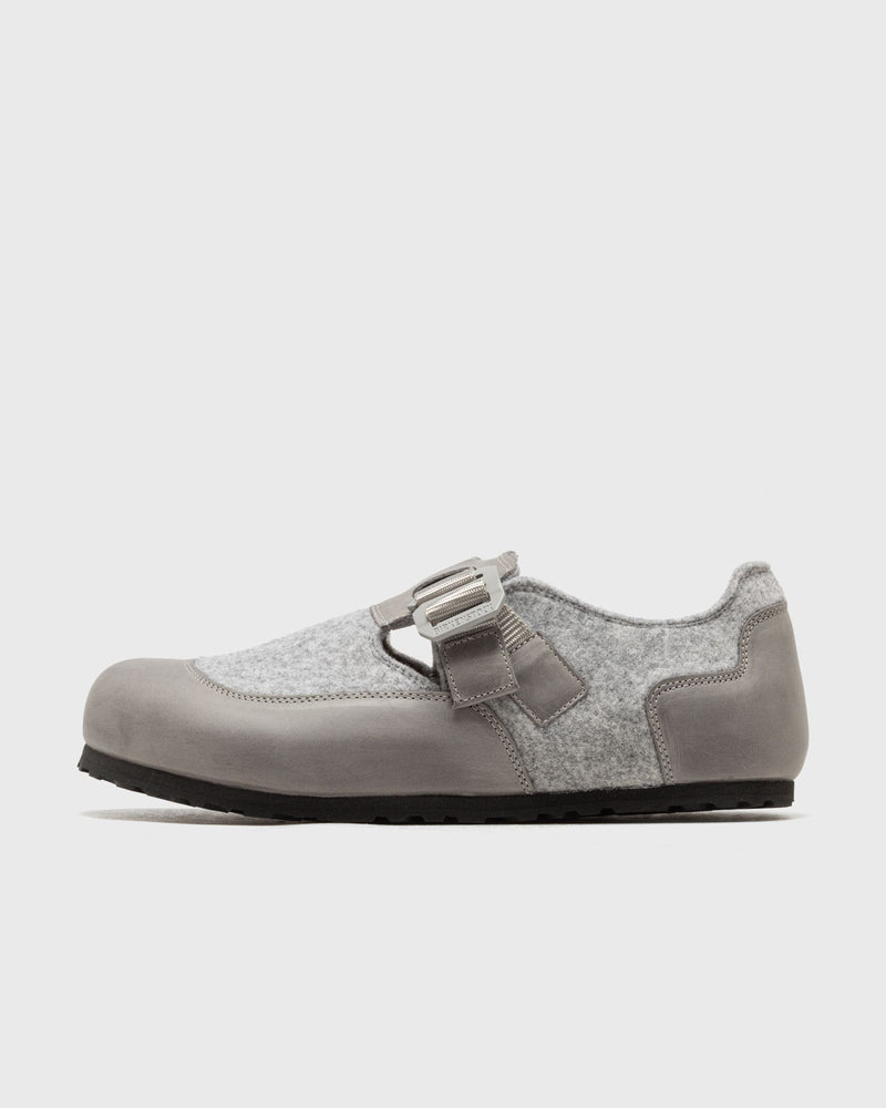 Birkenstock London Nova Felt Leather/Textile/Felt Grey