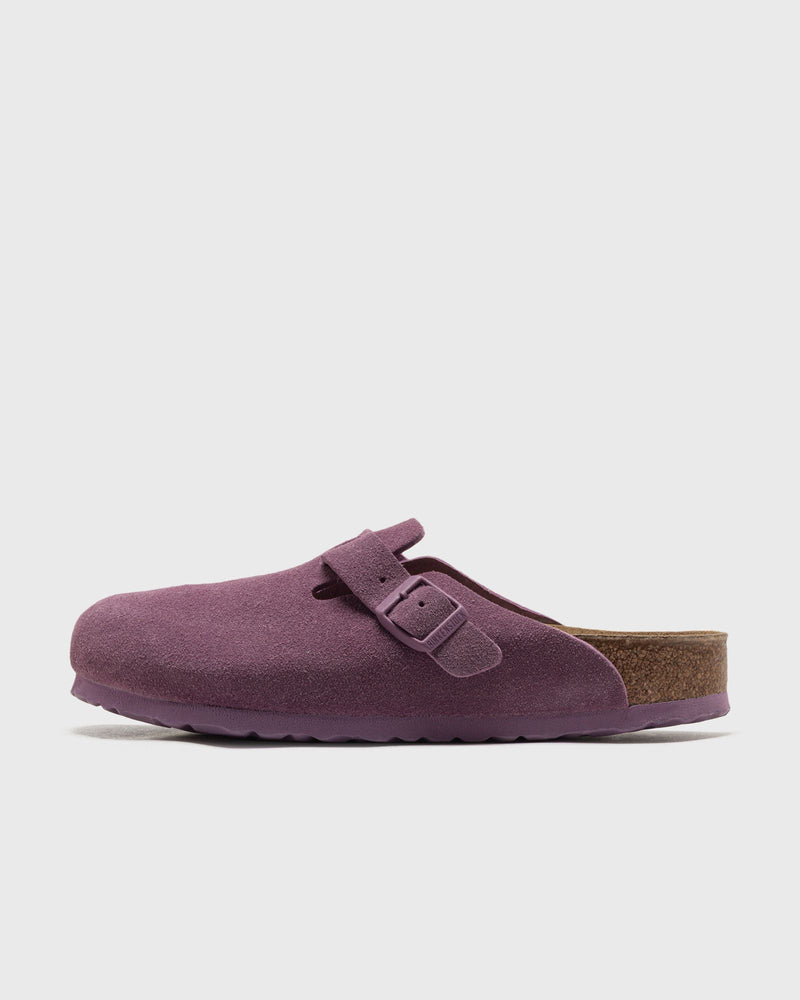 Birkenstock Boston Suede Leather Purple