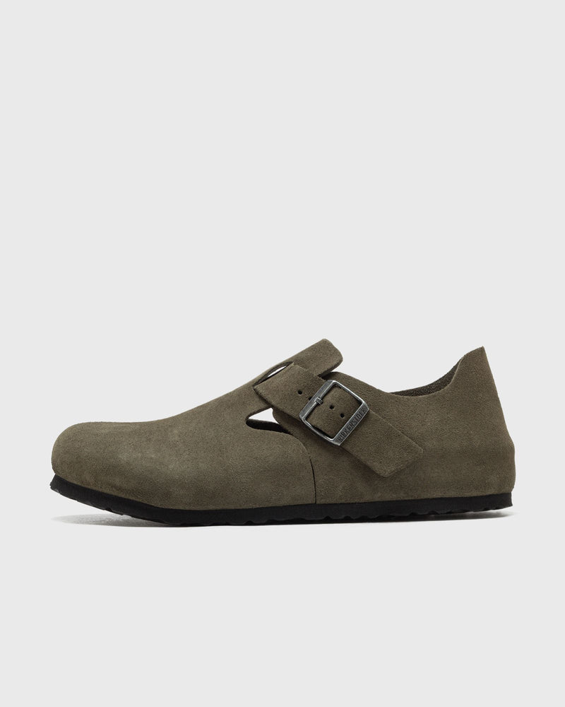 Birkenstock London Suede Leather Green