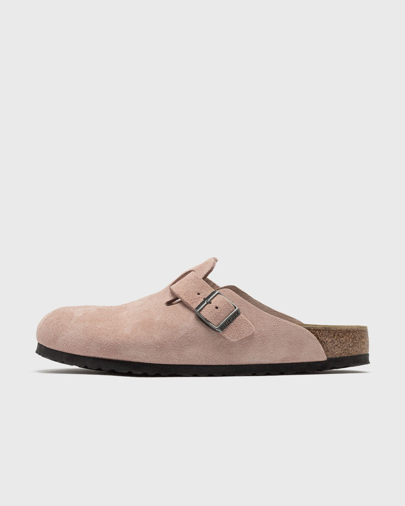 Birkenstock Boston Suede Leather Pink