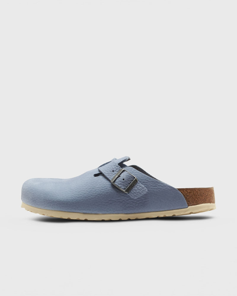 Birkenstock Boston Nubuck Leather Blue