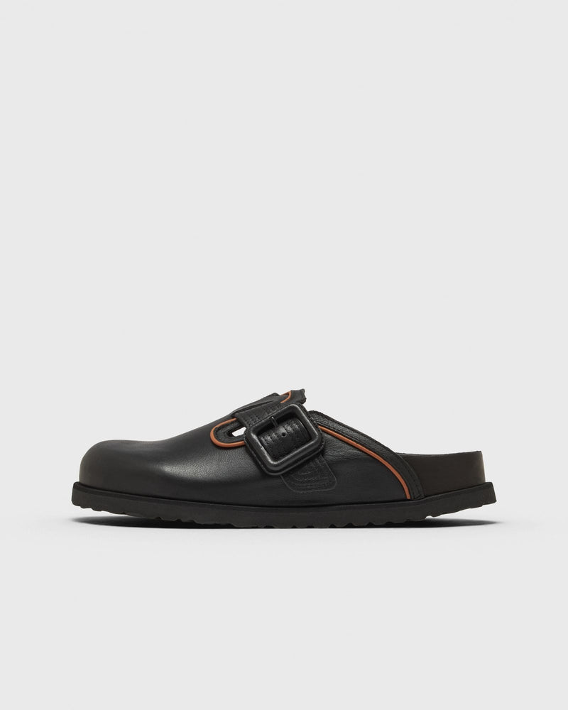 Birkenstock 1774 Boston Lea Buckle Black 1774 Exq