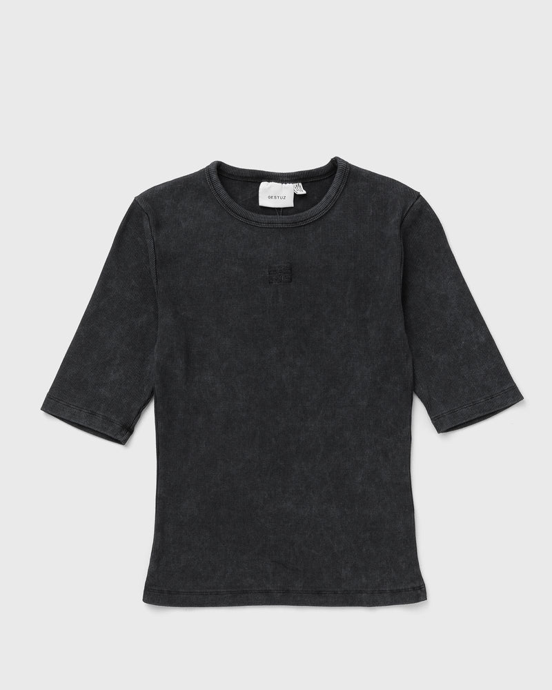 Gestuz Drew Washed Logo Top Grey