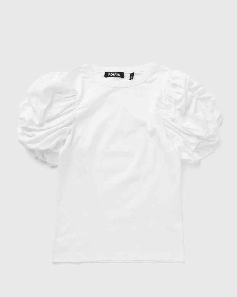 Rotate Birger Christensen Puff Sleeve Tee White
