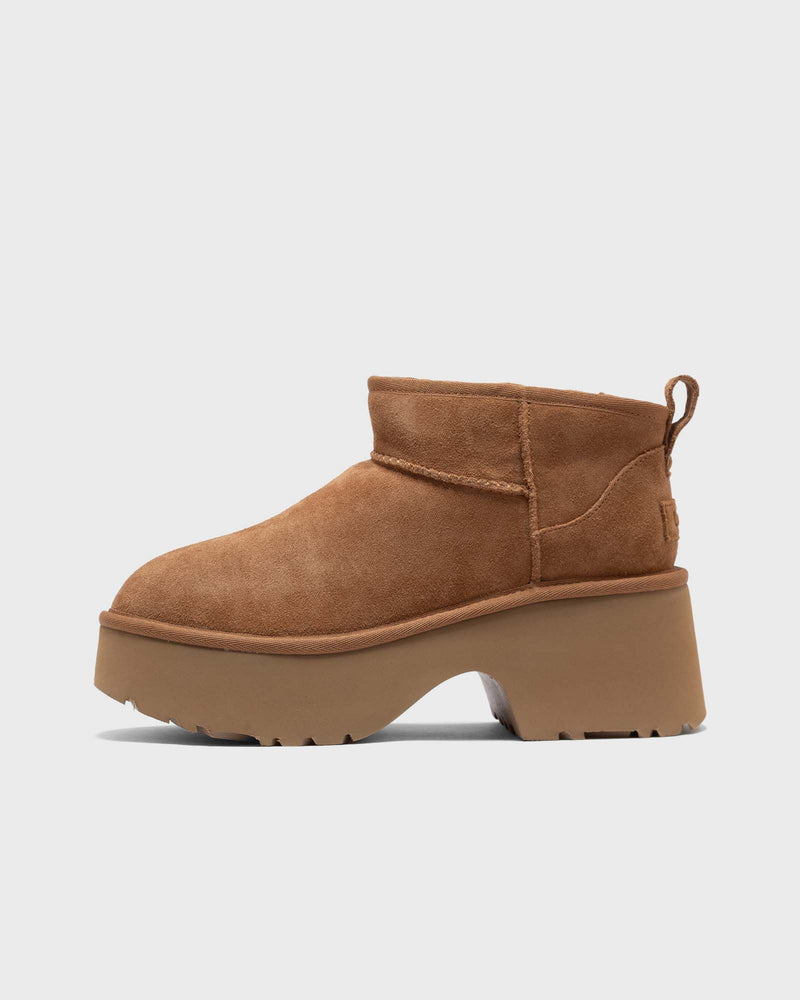 Ugg Womens Classic Ultra Mini Newmns Heights Brown