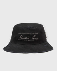 Martine Rose Signature Bucket Hat Black