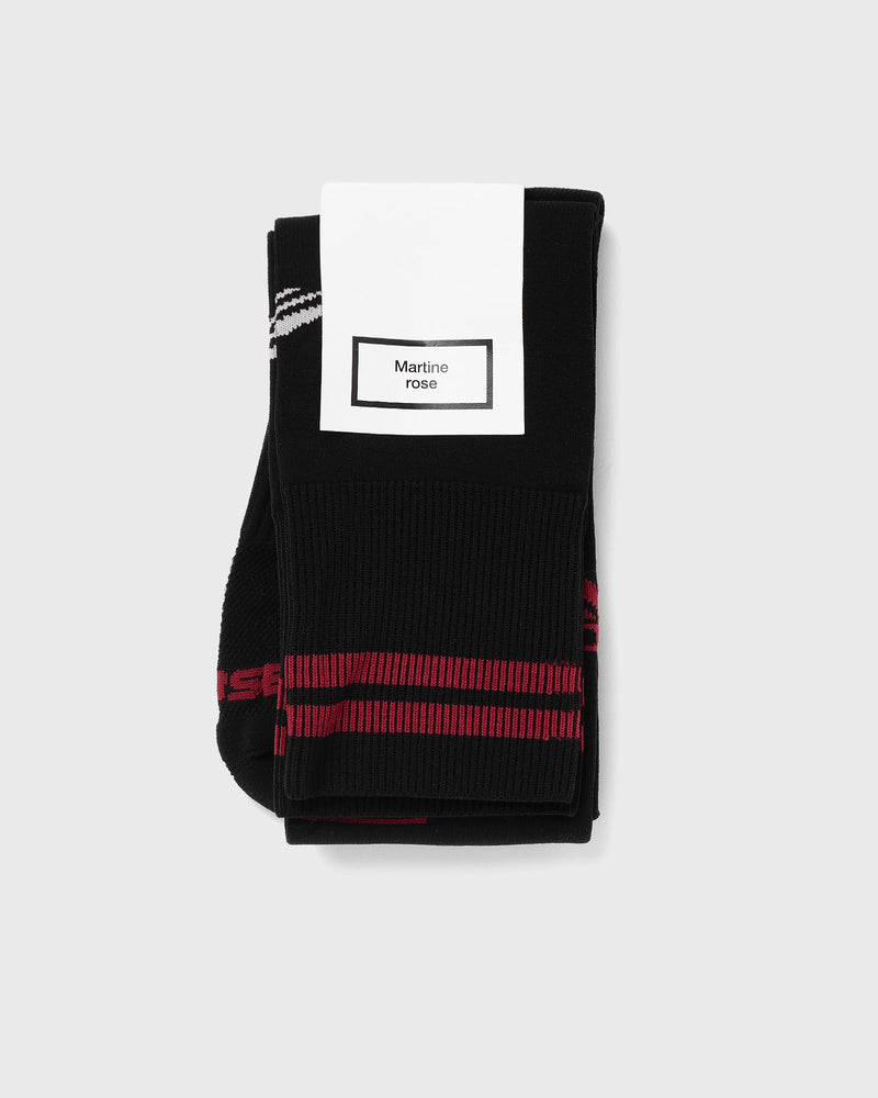 Martine Rose Knee High Football Socks Black