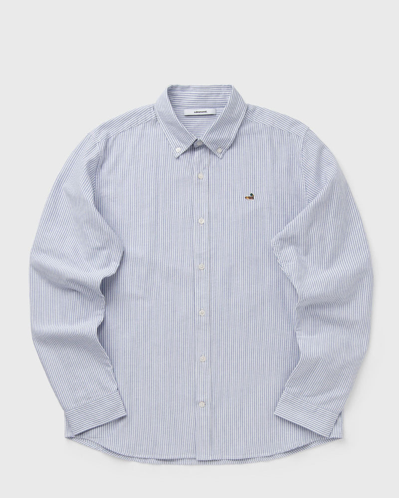 Edmmond Studios Duck Striped Shirt Blue