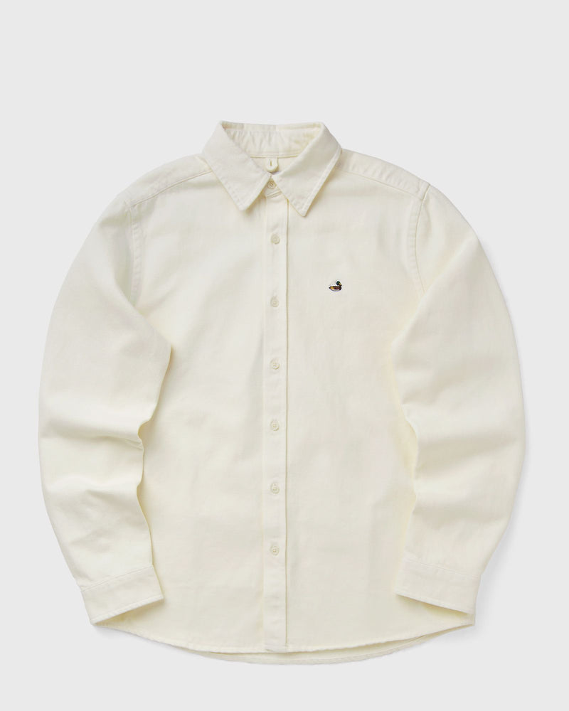 Edmmond Studios Duck Denim Shirt White